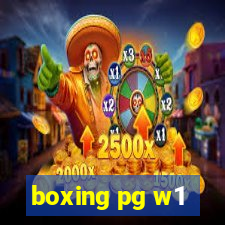 boxing pg w1